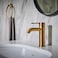 GROHE 23592GNA Essence Single Hole SingleHandle SSize Bathroom Faucet 12 GPM Brushed Cool Sunrise Brushed Gold