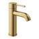GROHE 23592GNA Essence Single Hole SingleHandle SSize Bathroom Faucet 12 GPM Brushed Cool Sunrise Brushed Gold