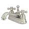 Kingston Brass KS3608AX 4 in Centerset Bathroom Faucet Brushed Nickel