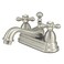 Kingston Brass KS3608AX 4 in Centerset Bathroom Faucet Brushed Nickel
