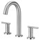 Gerber Plumbing Parma TwoHandle Widespread Lavatory Faucet Brushed Finish 12 GPM