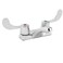 Speakman SC4074ELD Commander Centerset Faucet with 4 Wrist Blade Handles Chrome