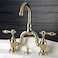 Kingston Brass KS7992TAL Tudor Bridge Bathroom Faucet Polished Brass 1175 x 8 x 213