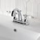 Kingston Brass KS7611BPL 4 in Centerset Bathroom Faucet Polished Chrome