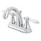 Kingston Brass KS7611BPL 4 in Centerset Bathroom Faucet Polished Chrome