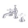 Kingston Brass KC7061PX Vintage 8 Widespread Bathroom Faucet Polished Chrome