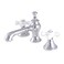 Kingston Brass KC7061PX Vintage 8 Widespread Bathroom Faucet Polished Chrome