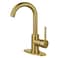 Kingston Brass LS8433DL Concord Bathroom Faucet Brushed Brass 588 x 513 x 1119