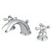 Kingston Brass KB971X Victorian Widespread Lavatory Faucet with Cross Handle Polished Chrome 8Inch Adjustable Center