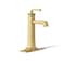 KOHLER 264304N2MB K264304N2MB Riff Tall SingleHandle Bathroom Sink Faucet 5 gpm Vibrant Brushed Moderne Brass