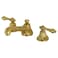 Kingston Brass KS4467AL 8 in Widespread Bathroom Faucet Brushed Brass