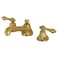 Kingston Brass KS4467AL 8 in Widespread Bathroom Faucet Brushed Brass