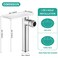 becola Modern Chrome Bathroom FaucetTall Waterfall Faucet for Bathroom SinkSingle Hole Cold and Hot Basin Mixer TapSingle Handle Vanity Faucet with Adjust Knobs and Two Supply Lines