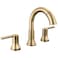 Delta Faucet Trinsic Pull Down Bathroom Faucet Bathroom Pull Out Faucet Gold Widespread Bathroom Faucet 3 Hole Pull Down Bathroom Sink Faucet with Magnetic Docking Champagne Bronze 3559CZPDDST