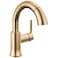 Delta Faucet Trinsic Pull Down Bathroom Faucet Bathroom Pull Out Faucet Gold Single Hole Bathroom Faucet with Pull Down Bathroom Sink Faucet Magnetic Docking Champagne Bronze 559HARCZPDDST
