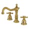 Kingston Brass KS1977BX 8 in Widespread Bathroom Faucet Brushed Brass