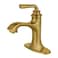 Kingston Brass LS4423RXL Restoration Bathroom Faucet Brushed Brass 588 x 513 x 869
