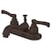 Kingston Brass KB8605 Royale 4 Centerset Bathroom Faucet Oil Rubbed Bronze