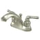 Kingston Brass KB2628 Naples 4Inch Centerset Lavatory Faucet Brushed Nickel