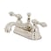 Kingston Brass KS3606AL 4 in Centerset Bathroom Faucet Polished Nickel