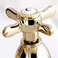 Kingston Brass KS1602BEX 4 in Centerset Bathroom Faucet Polished Brass