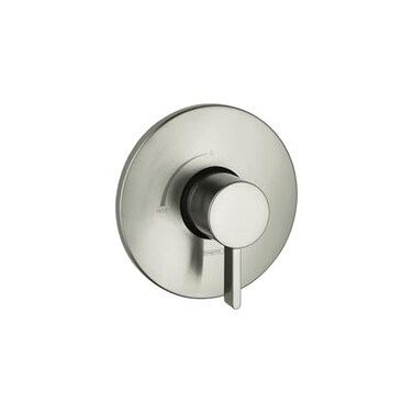 hansgrohe Ecostat Modern Pressure Balance Shower Valve Trim in Brushed Nickel 04233820
