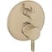 hansgrohe Ecostat Modern Pressure Balance Shower Valve Trim with Diverter in Brushed Bronze 04447140