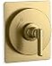 Kohler KTS3592042MB Castia by Studio McGee Pressure Balanced Valve Trim Only with Single Lever Handle Less Rough In Vibrant Brushed Moderne Brass