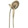 Delta 4Setting In2ition 2in1 Dual Shower Head with HandHeld Spray Brushed Gold Detachable Shower Head with Hose Showerhead 175 GPM Flow Rate Champagne Bronze 58499CZ