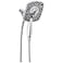 Delta 4Setting In2ition 2in1 Dual Shower Head with HandHeld Spray Chrome Detachable Shower Head with Hose Showerhead 175 GPM Flow Rate Chrome 58498