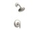 Kohler TS451064BN RiteTemp Shower Valve Trim with Lever Handle 25 Gpm Showerhead