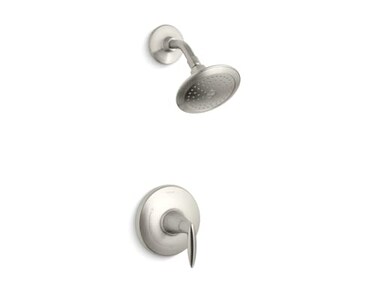 Kohler TS451064BN RiteTemp Shower Valve Trim with Lever Handle 25 Gpm Showerhead