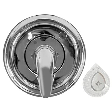 Danco 10001 Trim Kit for Use with Moen Tub and Shower Faucets Plastic Chrome Plated SingleHandle Valve