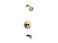 Kohler TS970744G2MB Pitch Plumbing Fixtures Vibrant Brushed Moderne Brass