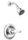 Delta Faucet Foundations 13 Series SingleFunction Shower Trim Kit with SingleSpray Shower Head Chrome BT1321 Valve Not Included