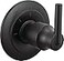 Delta Faucet Trinsic 3Setting Shower Handle Diverter Trim Kit Diverter Valve Trim Kit Black 3 Way Shower Diverter Delta Diverter Trim Matte Black T11859BL Valve Not Included