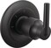 Delta Faucet Trinsic 3Setting Shower Handle Diverter Trim Kit Diverter Valve Trim Kit Black 3 Way Shower Diverter Delta Diverter Trim Matte Black T11859BL Valve Not Included