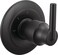 Delta Faucet Trinsic 3Setting Shower Handle Diverter Trim Kit Diverter Valve Trim Kit Black 3 Way Shower Diverter Delta Diverter Trim Matte Black T11859BL Valve Not Included
