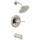 Peerless PTT14465BN Elmhurst shower trim kit Tub Shower With Tub Spout Brushed Nickel