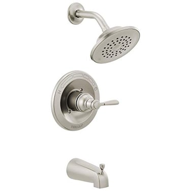 Peerless PTT14465BN Elmhurst shower trim kit Tub Shower With Tub Spout Brushed Nickel