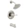 Peerless PTT14465BN Elmhurst shower trim kit Tub Shower With Tub Spout Brushed Nickel