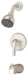 Symmons 9602PLR15STN Origins 1Handle Tub Shower Faucet Satin Nickel