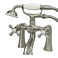 Kingston Brass KS268SN Victorian 7Inch Deck Mount Tub and Shower Faucet Brushed Nickel