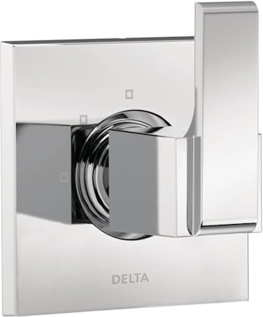 Delta Faucet Ara 3Setting Shower Handle Diverter Trim Kit Diverter Valve Trim Kit Chrome 3 Way Shower Diverter Delta Diverter Trim Chrome T11867 Valve Not Included
