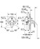 GROHE 19450002 Eurosmart Bath Trim Final Assembly Set Concealed Body Not Included Automatic ShowerBath Diverter and Quickfix