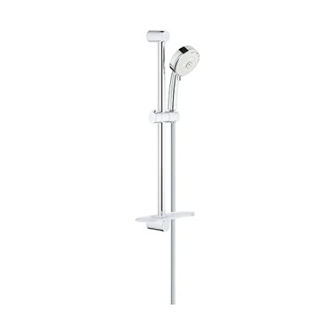 GROHE 27577002 Tempesta Cosmopolitan 100 4 Spray Shower Rail Set Starlight Chrome