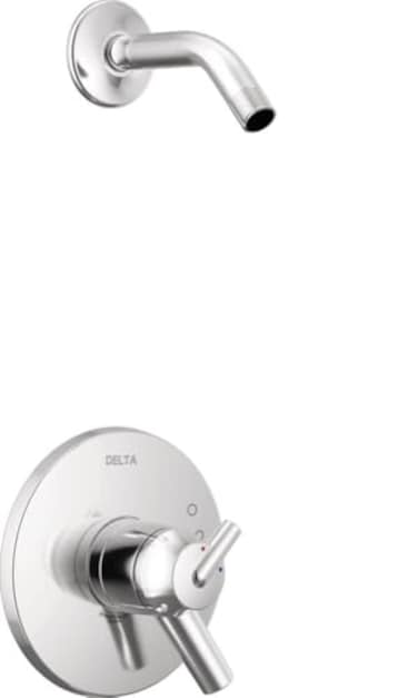 Delta Faucet T17259LHD Trinsic 17 Series MultiChoice Shower Trim Less Showerhead Showerhead Sold Separately Chrome