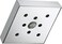 Delta Faucet SingleSpray H2Okinetic Shower Head Chrome RP7017115