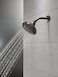 DELTA FAUCET faucet 52669RB H2Okinetic 5Setting Raincan Shower head Venetian Bronze