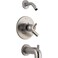Delta Faucet T17459SSLHD Trinsic 17 Series MultiChoice TubShower Trim Less Showerhead Stainless